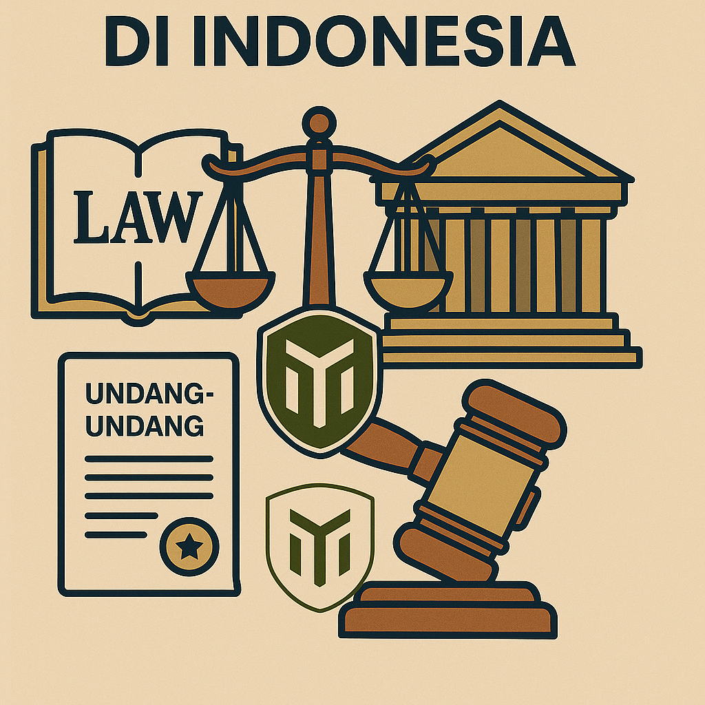 sistem hukum indonesia infografis