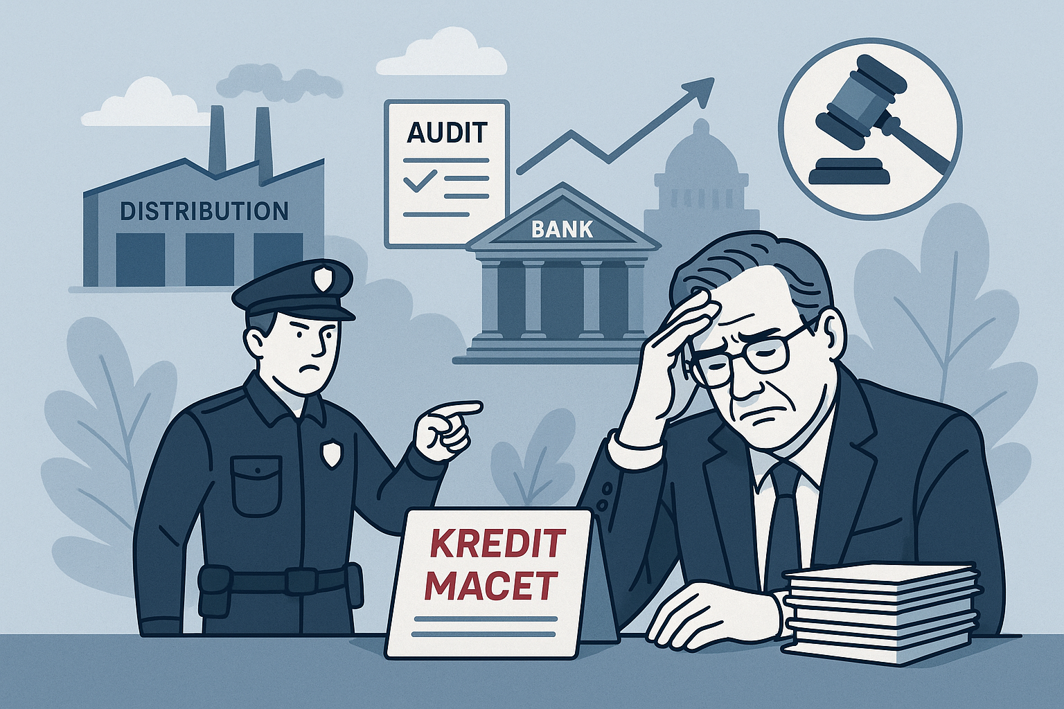 Ilustrasi struktur Perseroan Terbatas, organ PT, modal, dan tanggung jawab pemegang saham