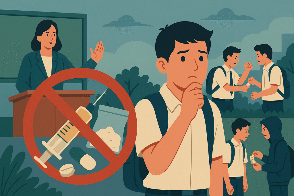 Maraknya Narkoba di Kalangan Pelajar dan Mahasiswa: Strategi Pencegahan yang Komprehensif dan Terukur pelajar jadi sasaran peredaran narkoba