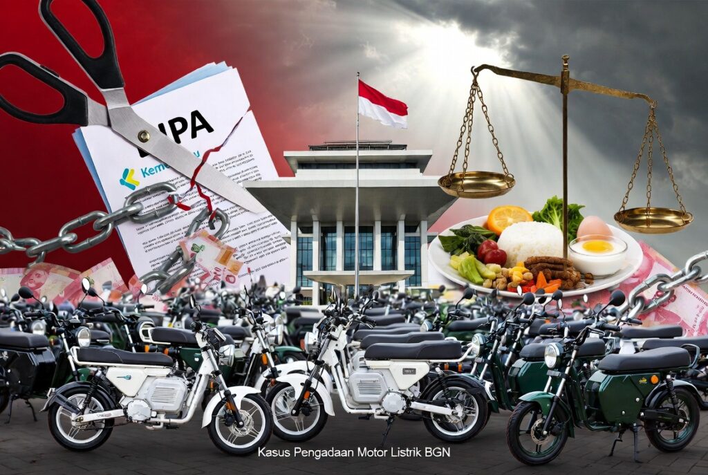 “Pengadaan Motor Listrik BGN: Analisis Hukum Dugaan Pelanggaran Anggaran dan Tipikor”